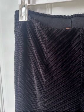 Free People Black Bell Bottom Low Rise Pants